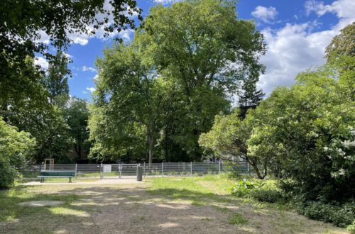 Hundeplatz im Kleistpark Hundeauslauf