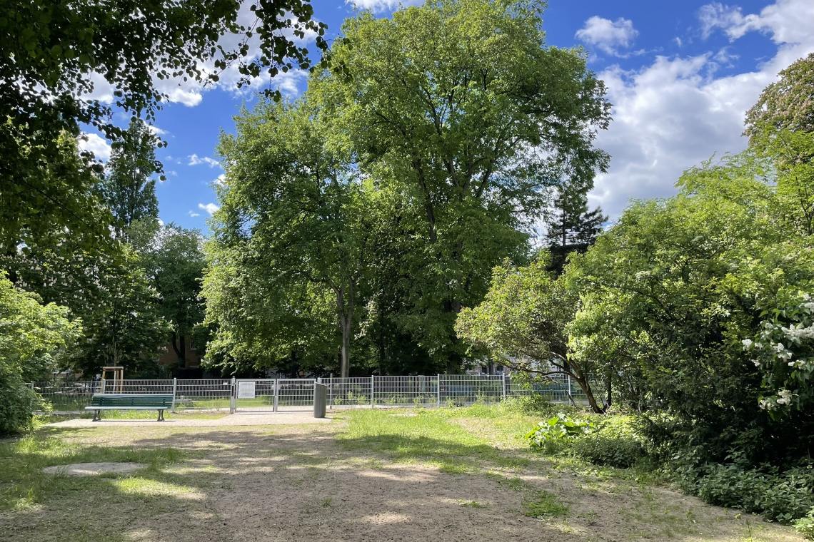 Hundeplatz im Kleistpark Hundeauslauf